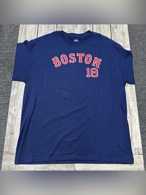 Vintage Y2K 2007 CSA Boston Red Sox tee XL Matsuzaka #18 MLB Retro